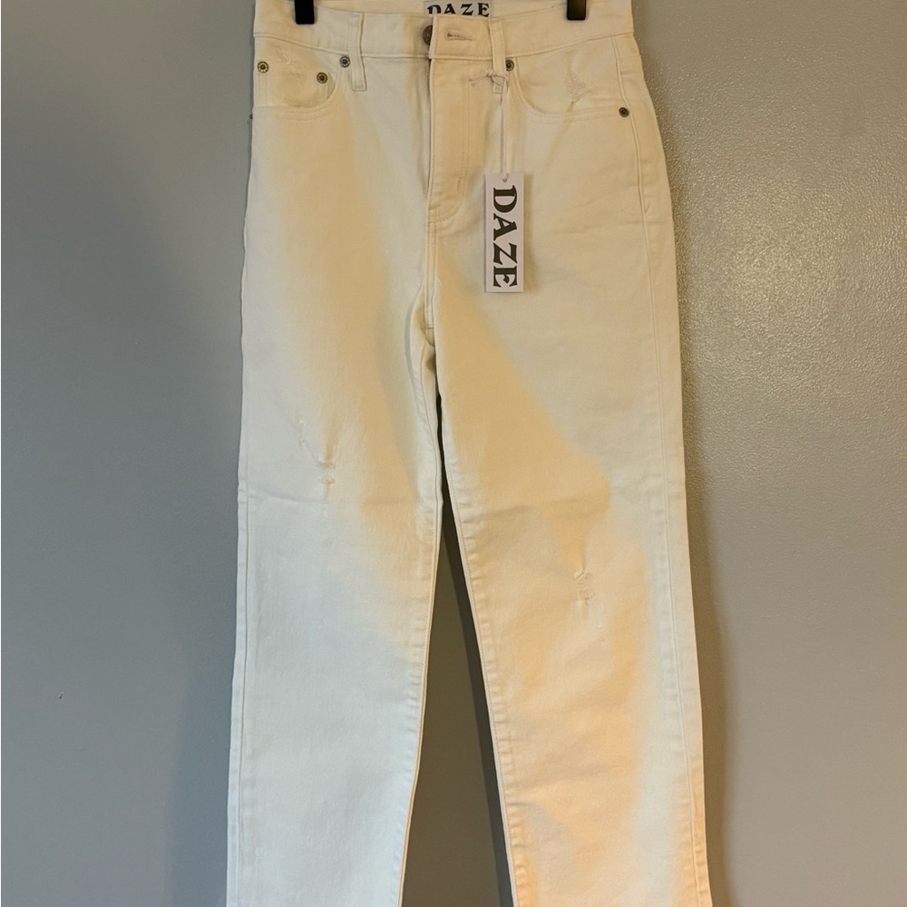 Lulus Daze White Jeans